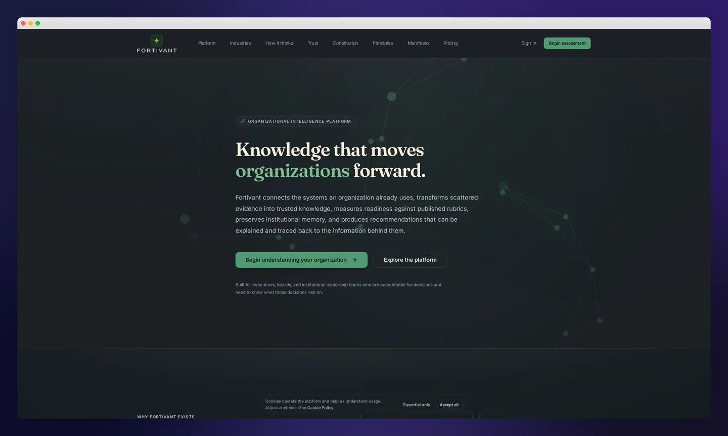 Fortivant AI public product interface